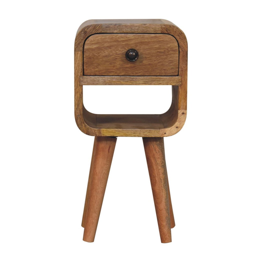 cortex-london-york-solid-wood-mini-oakish-curve-bedside-table-one-drawer-open-storage-slot