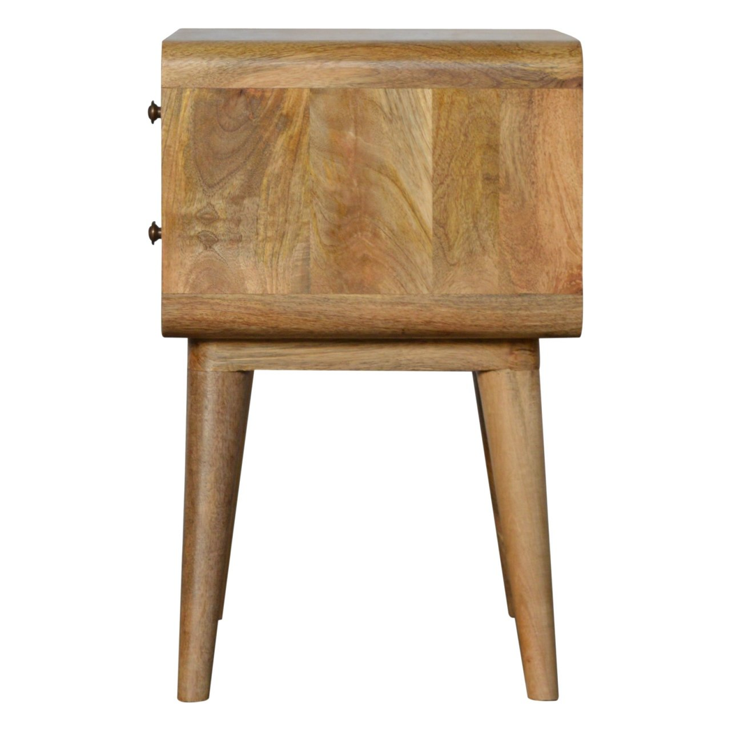 cortex-london-windsor-curved-oakish-bedside-table-two-drawers-solid-mango-wood-brown