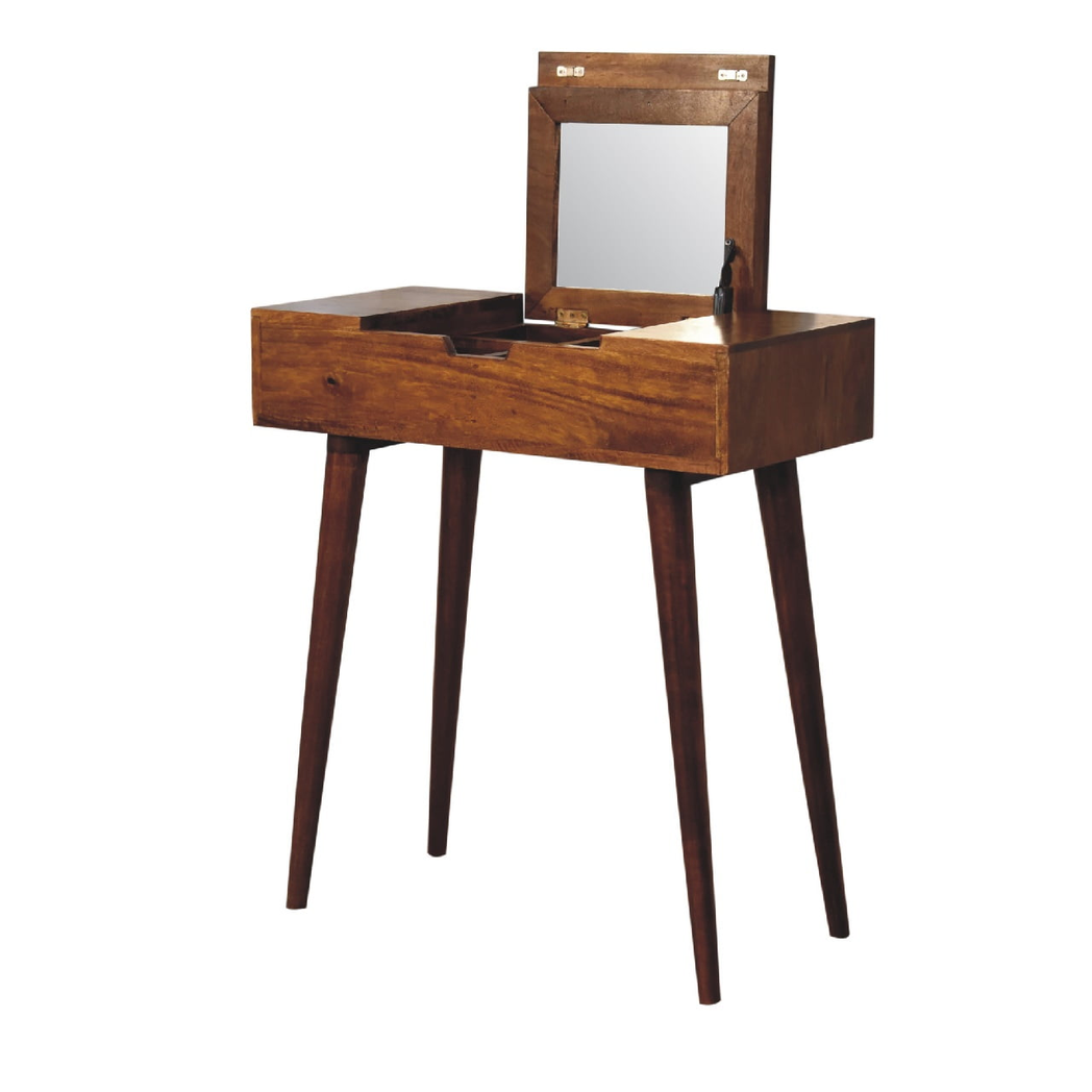cortex-london-windsor-mini-chestnut-mango-wood-vanity-table-mirror