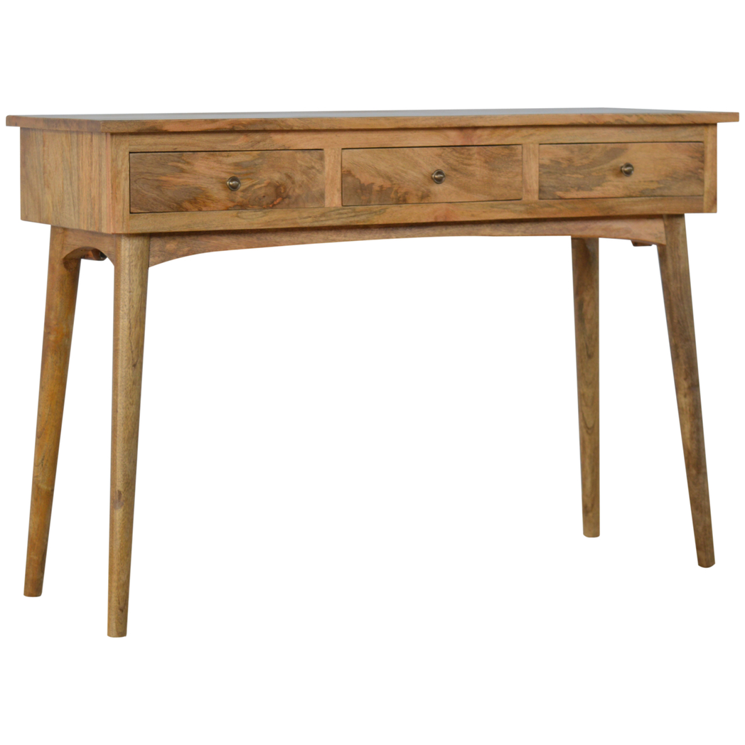 cortex-london-windsor-large-solid-mango-wood-three-drawer-console-table-brown