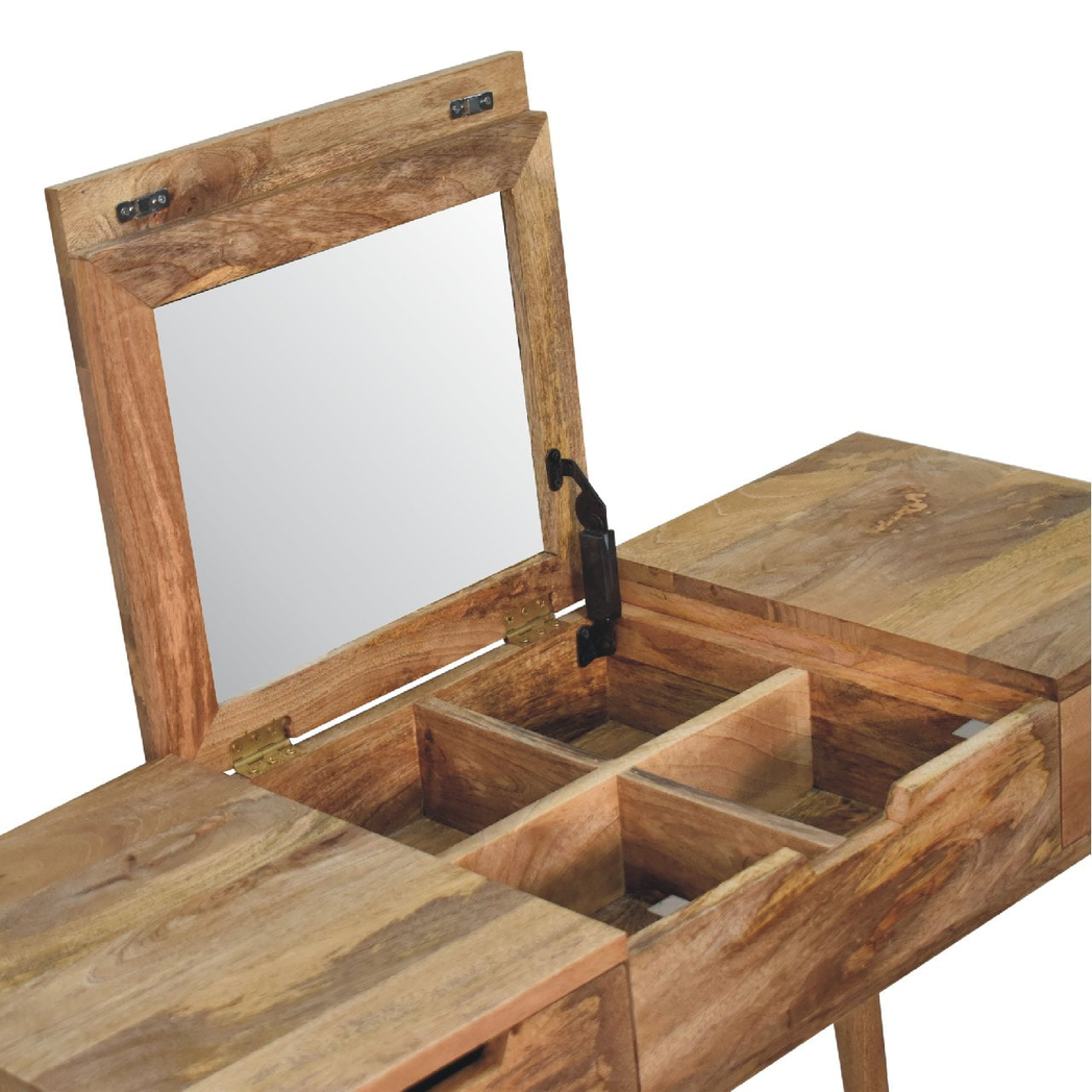cortex-london-york-oakish-mango-wood-dressing-table-foldable-mirror-beige