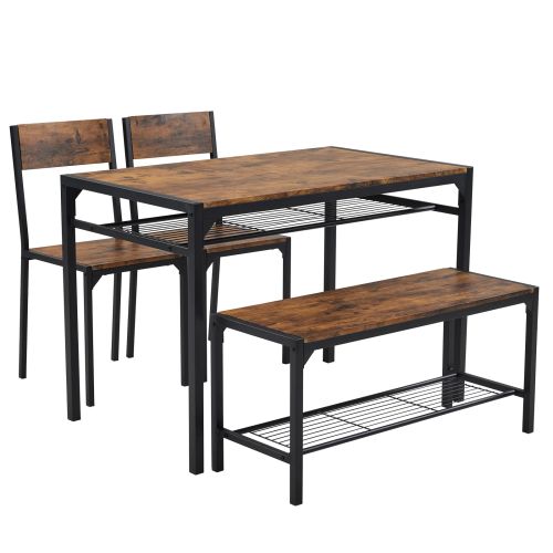 cortex-london-yorkshire-rustic-brown-dining-table-set-for-4-with-two-chairs-and-bench