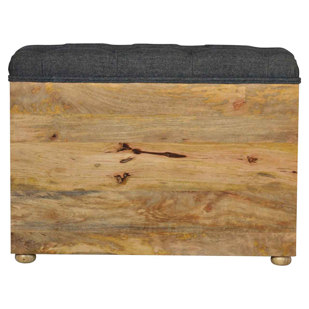 cortex-london-york-black-tweed-solid-mango-wood-shoe-storage-bench