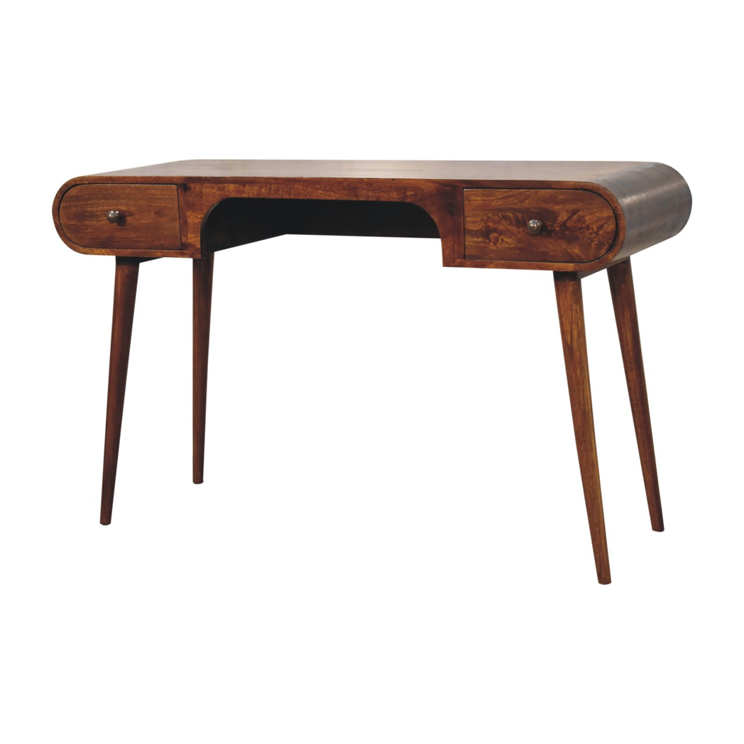 cortex-london-kensington-london-arch-chestnut-mango-wood-writing-desk-2-drawers