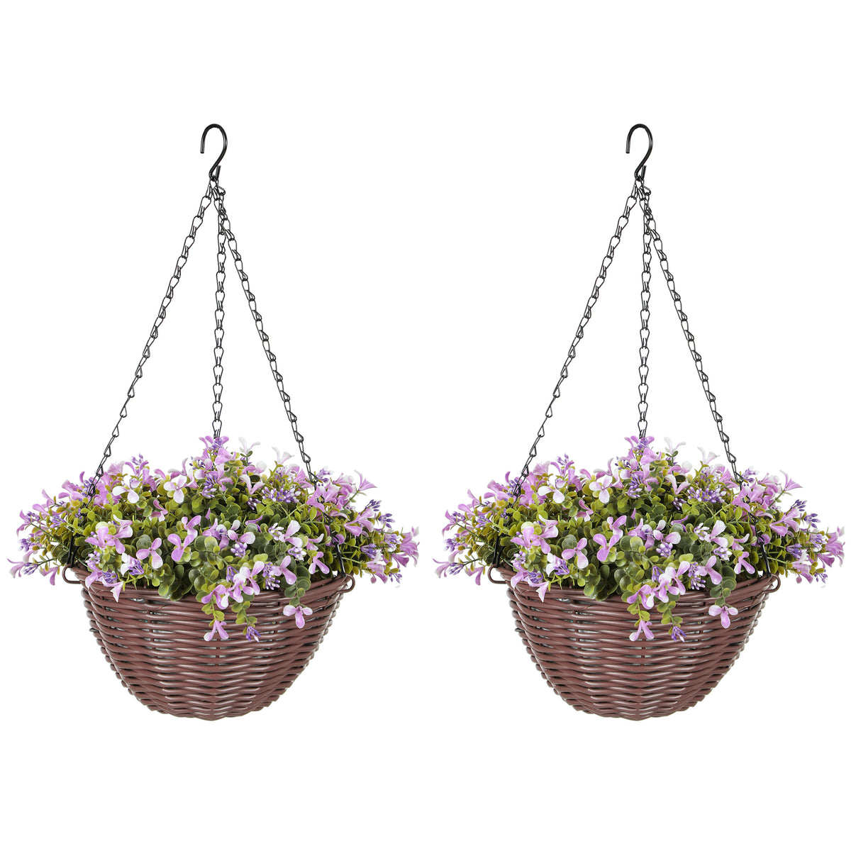 cortex-london-windsor-purple-artificial-flower-baskets-set-of-2